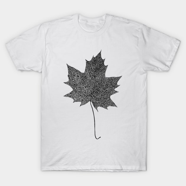 Leaf T-Shirt by aleksandra_kabakova